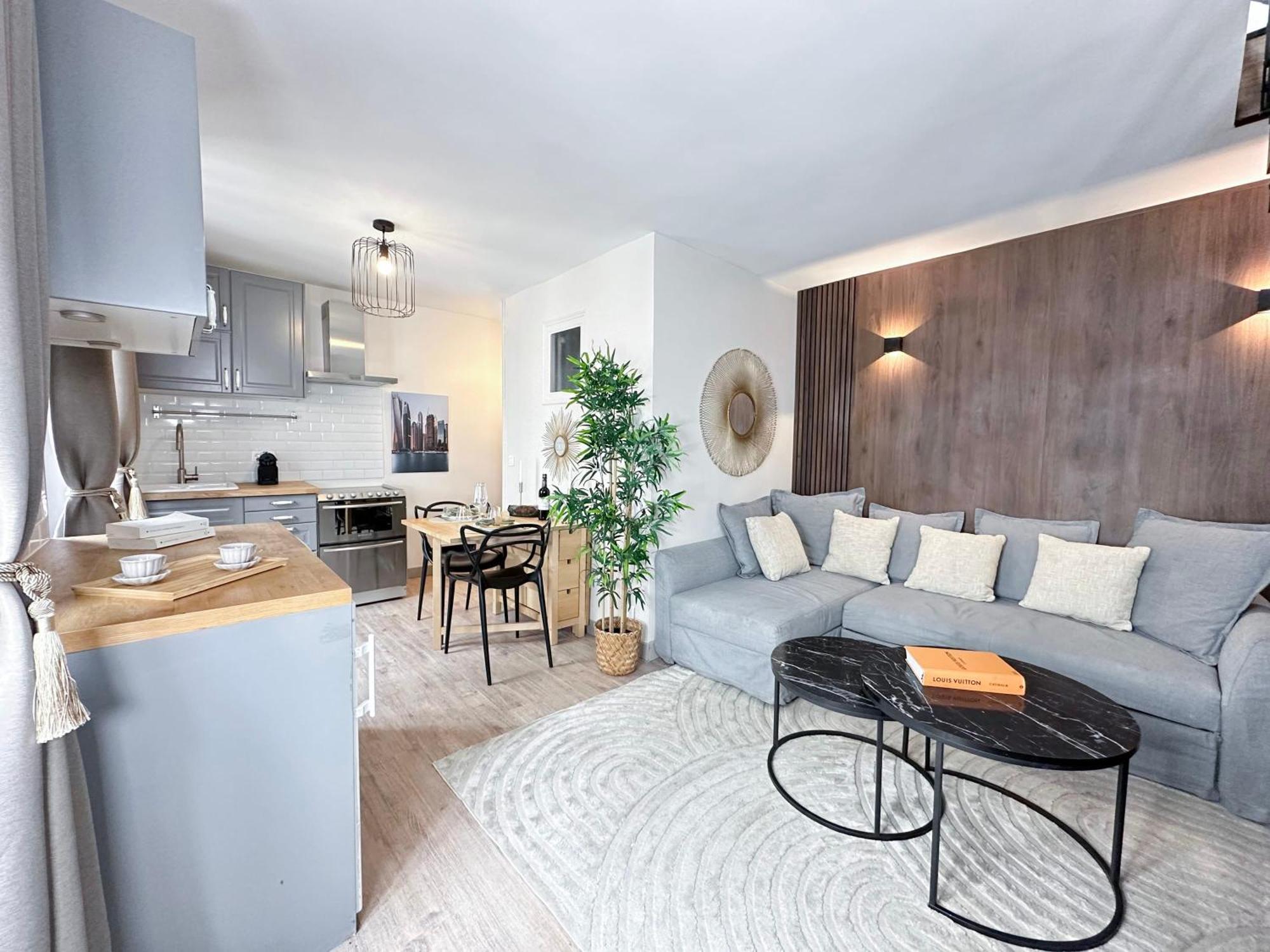 Stylish & Chic Duplex Near Eiffel Tower Apartment Paris Exterior foto