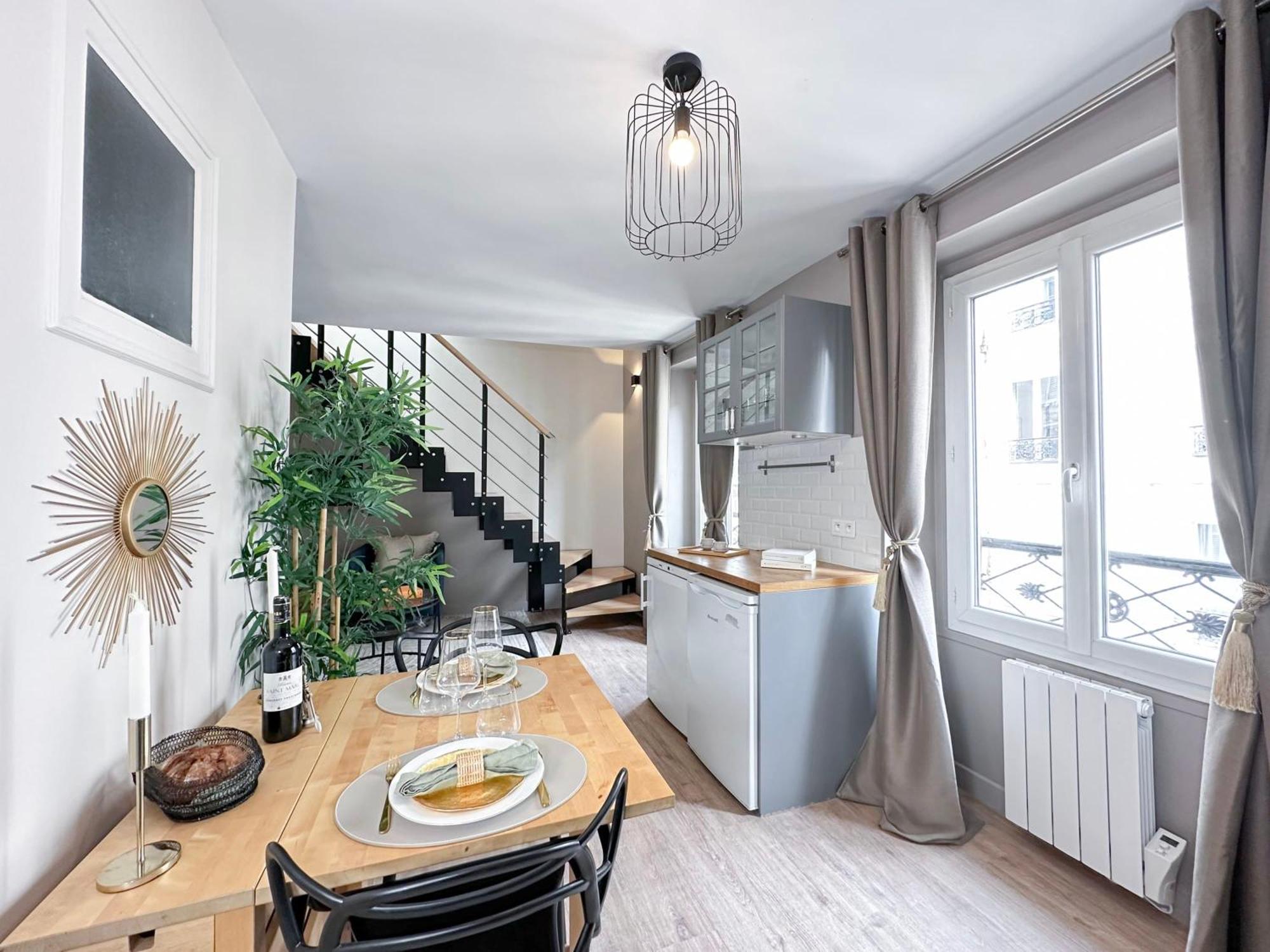 Stylish & Chic Duplex Near Eiffel Tower Apartment Paris Exterior foto
