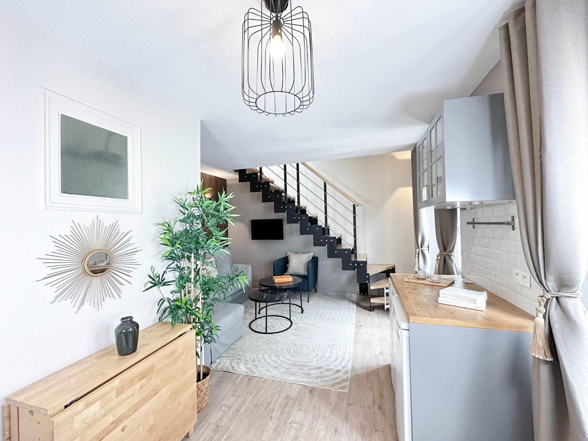 Stylish & Chic Duplex Near Eiffel Tower Apartment Paris Exterior foto